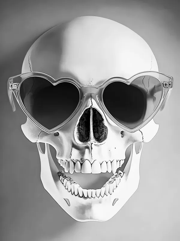 Best Choice Skull With Sunglasses 1