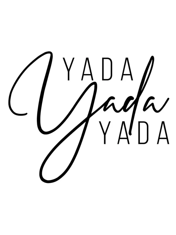 Weekend Sale Yada Yada Yada 2