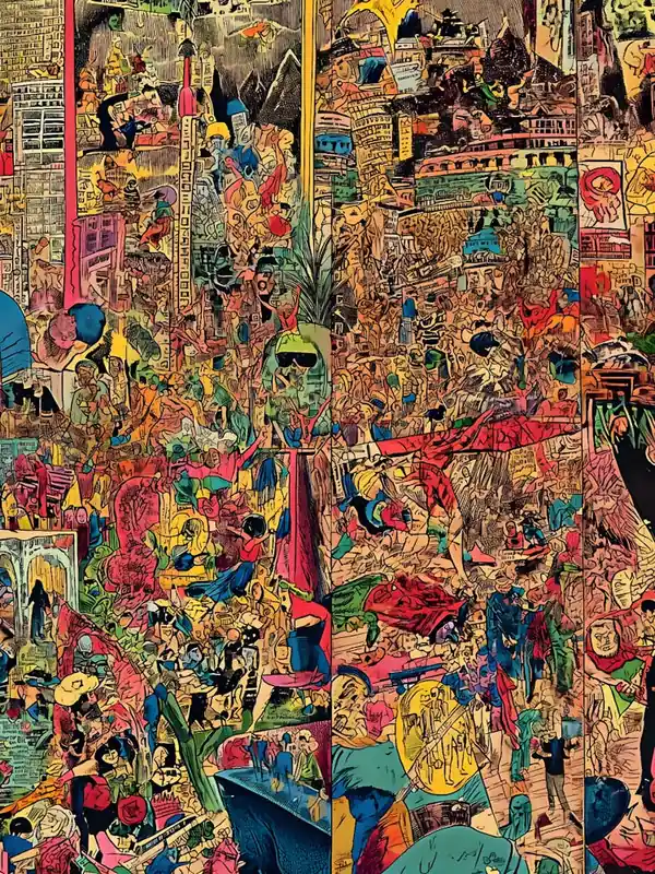 Modern 'The World Of Comics'