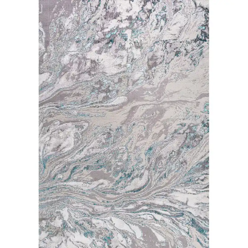 Batura Swirl Marbled Abstract Area Rug Free Delivery