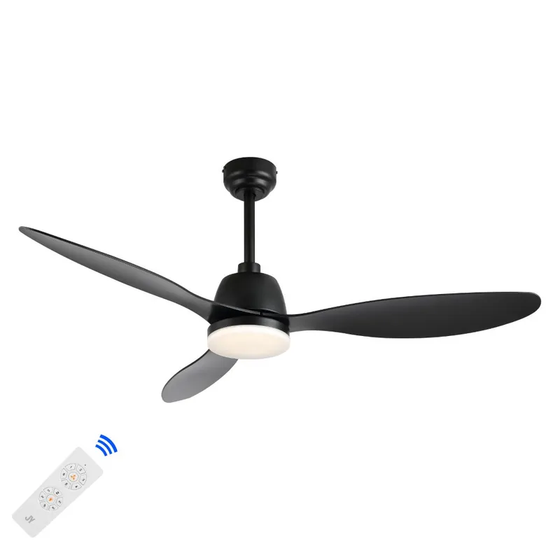 Price Cut Dolly 52" Classic Industrial Iron/Plastic Mobile-App/Remote-Controlled 6-Speed Propeller Integrated LED Ceiling Fan