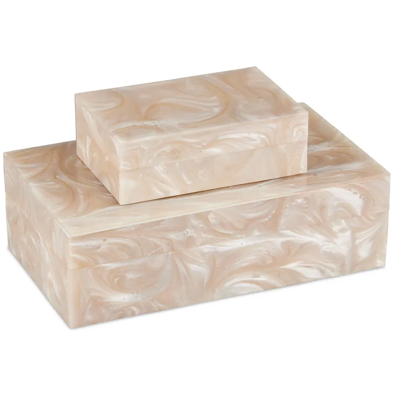Exclusive Perlas Swirl Box Set of 2
