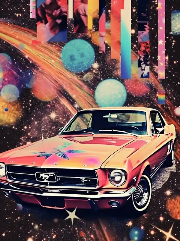 Classic Car Space Collage 2 Deal