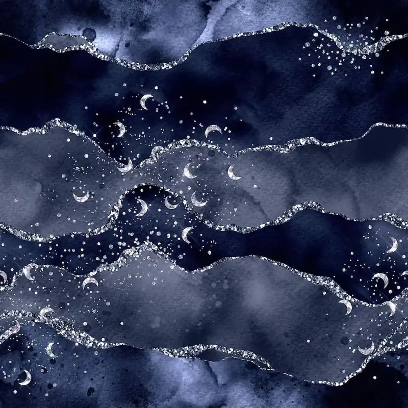 Affordable Navy Blue Glitter Agate Texture 02