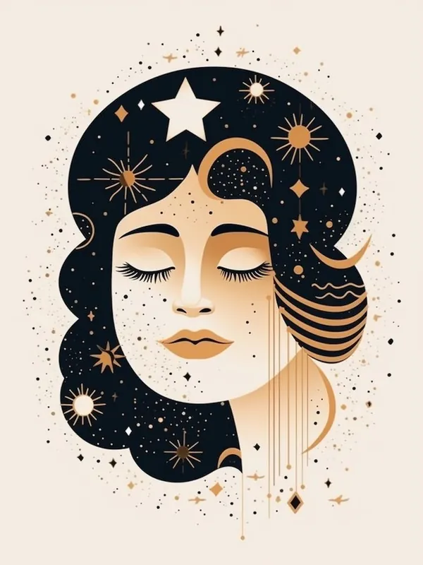 Flash Sale Boho Sun Moon Celestial Art 1