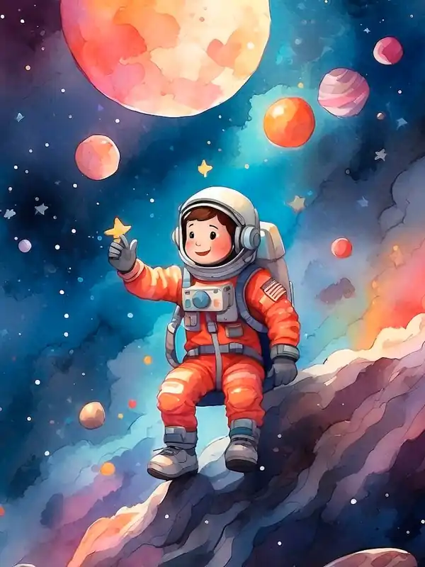 Place Order Astronaut Painting