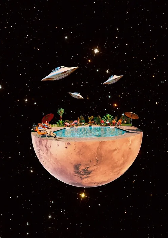 Get Yours Mars Floating