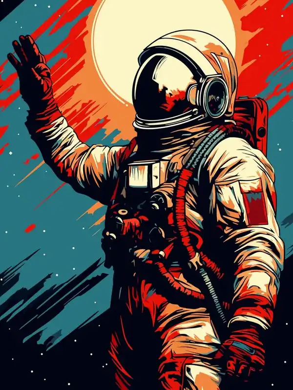 Get Yours Astronaut In Space 4