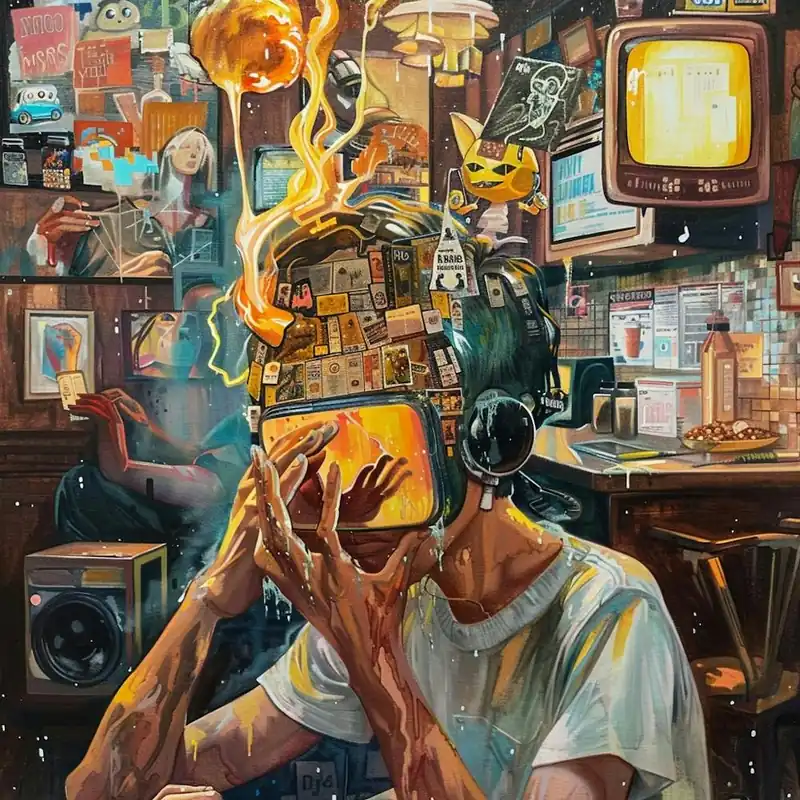'Virtual Reality' Hand Drawn Sketch Wholesale