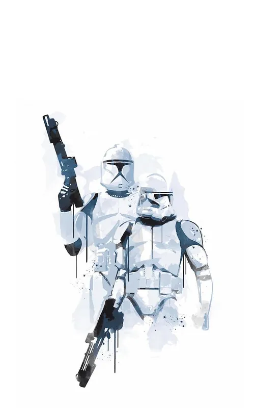 High Quality Stormtroopers Watercolor