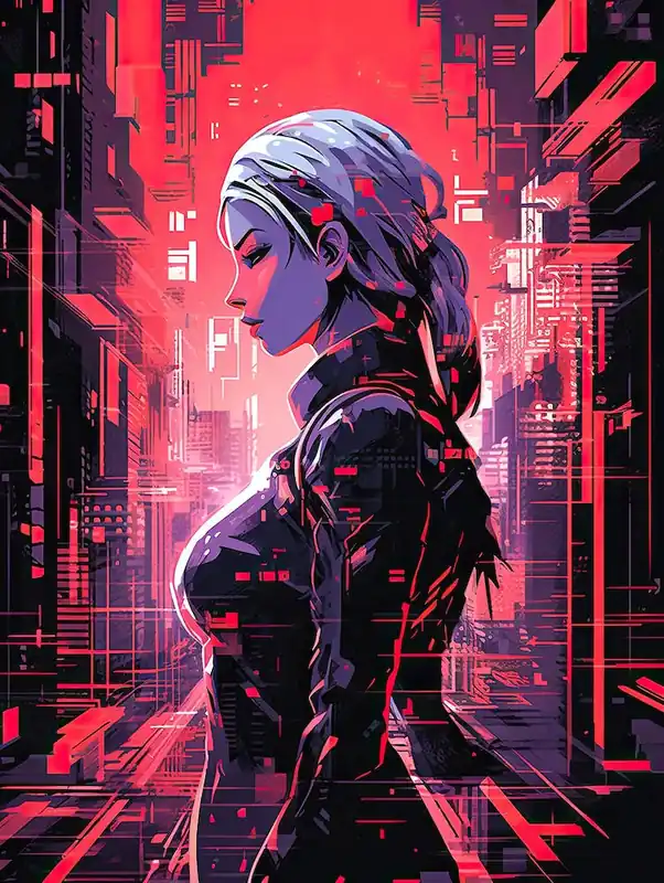Buy Direct Cyberpunk art