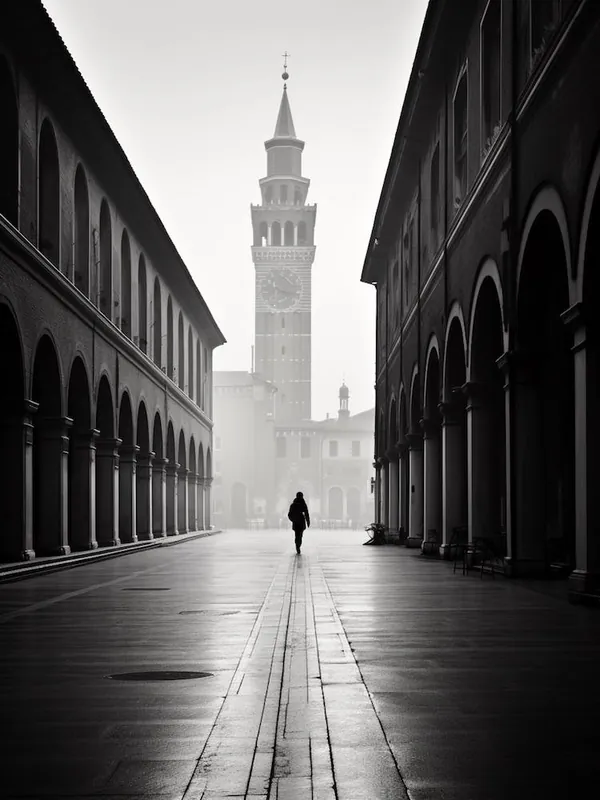 Modena, Italy,Black And White Analogue Photography3 Luxury