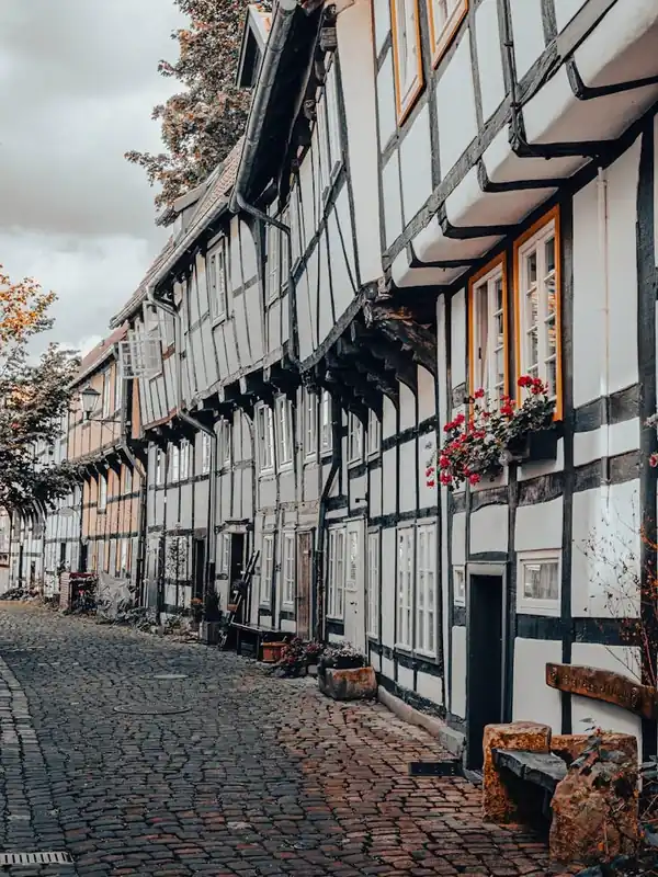 Old German Half Timbered Houses 04 Clearance