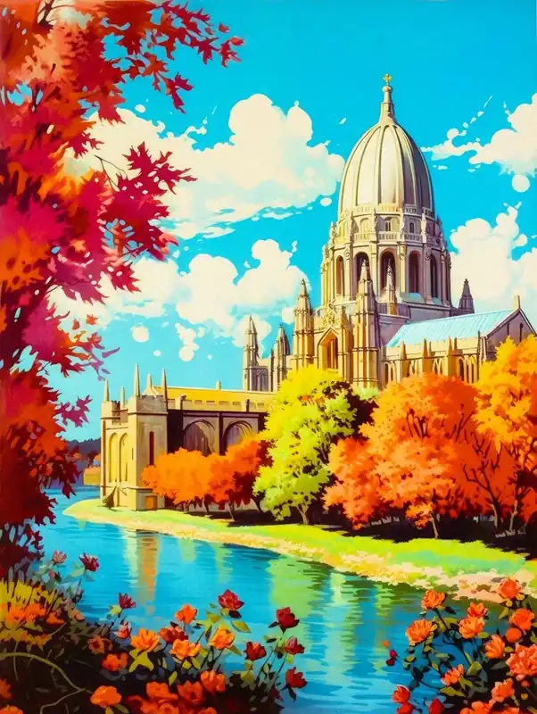 Oxford Travel Art Cheap