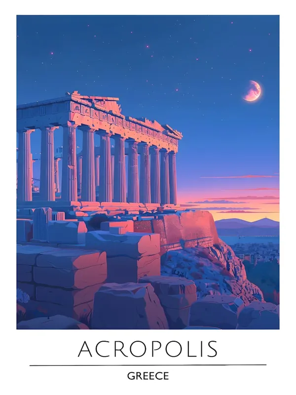 Limited Edition Acropolis Greece
