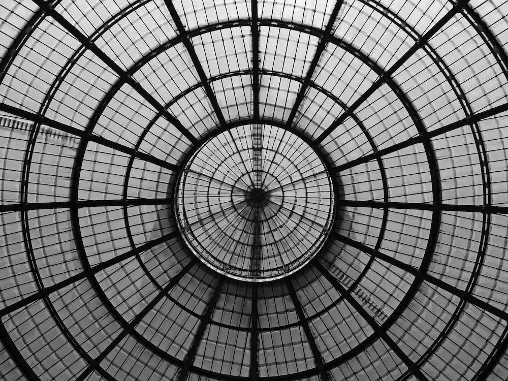 Galleria Glass Dome - Milan Italy Warranty Included