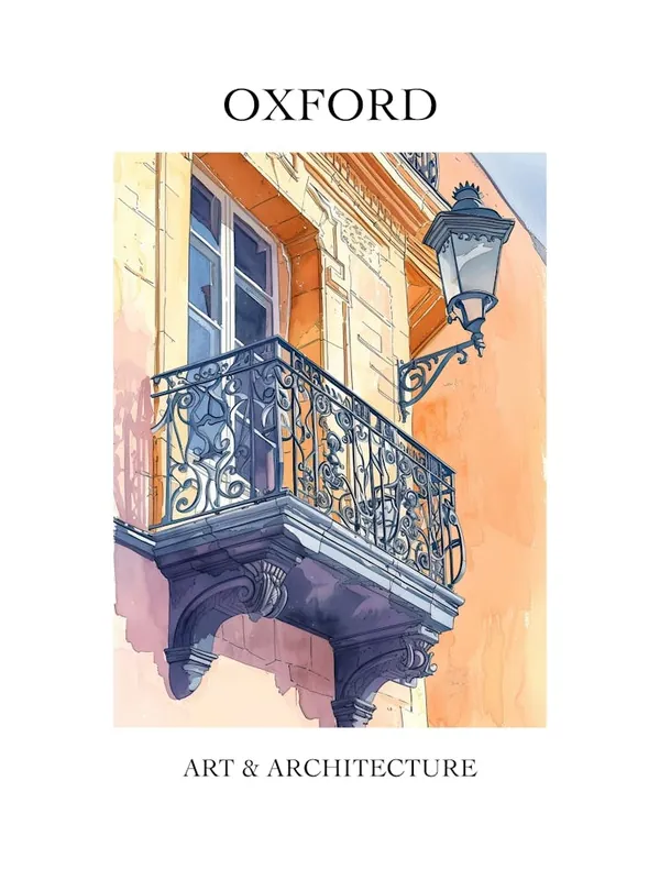 Limited Edition Oxford Travel And Architecture Poster 1