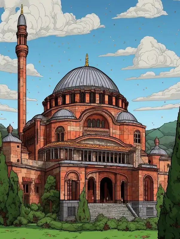 Discount Trabzon Hagia Sophia Museum Pixel Art 3