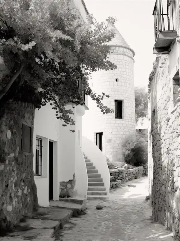 Free Delivery Bodrum, Turkey, Photography In Black And White 6