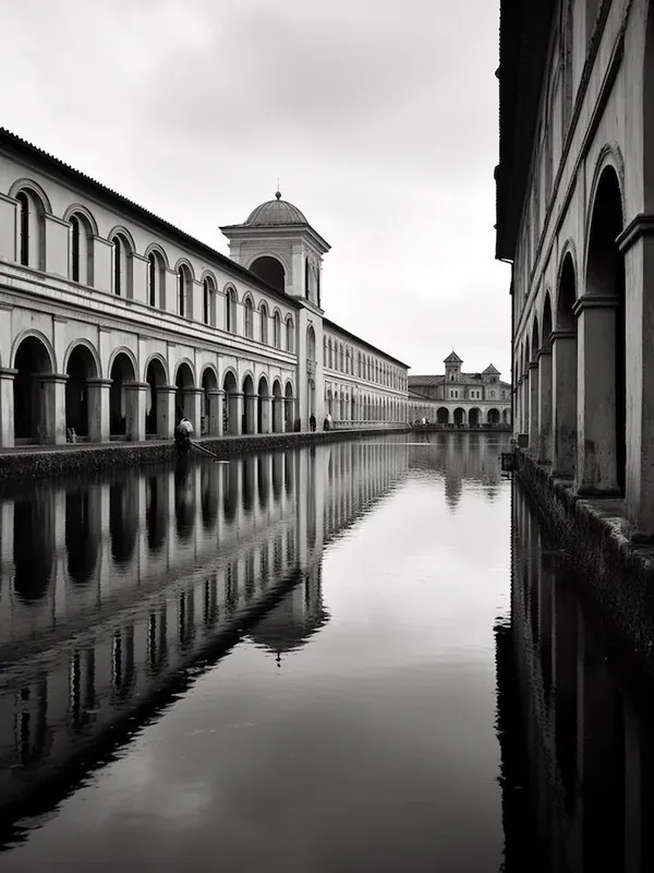 Viral Mantua, Italy,Black And White Analogue Photography1