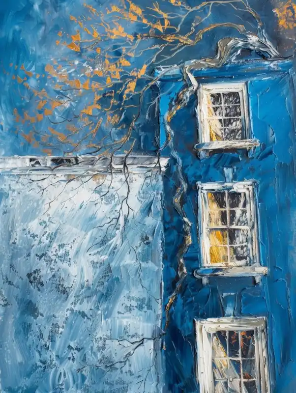 Brand New Blue House 3