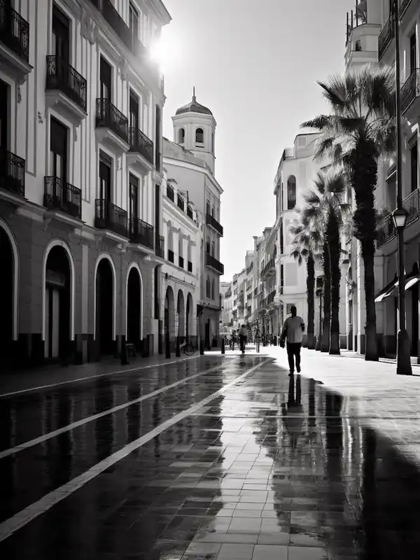 Best Price Malaga, Spain, Mediterranean Black And White Photography Analogue 1
