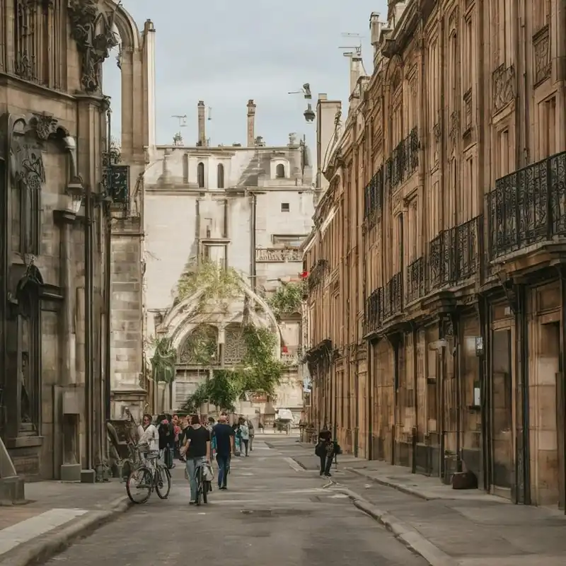 Best Seller Street Scene In Barcelona