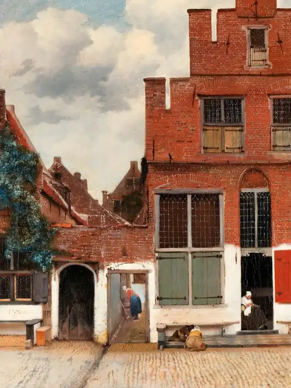 The Little Street, Johannes Vermeer Reduced Price