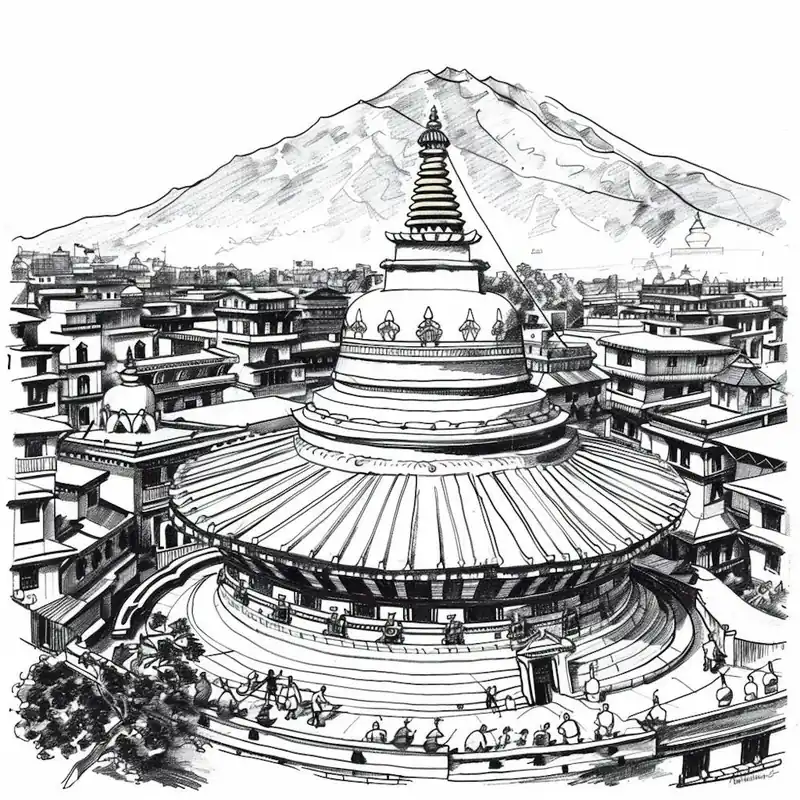 Buddhist Temple Handmade