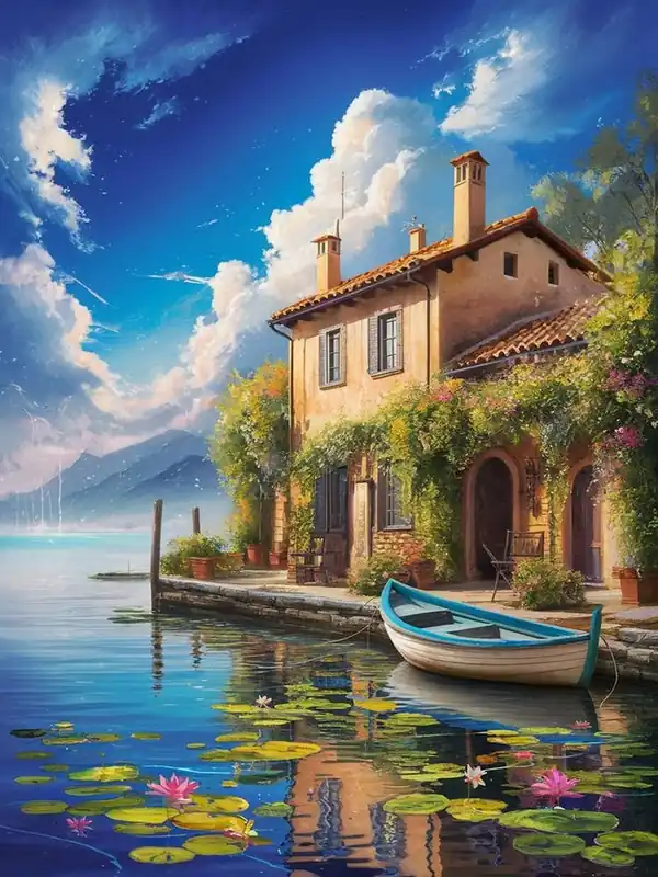 Fast Shipping House By The Lake 2