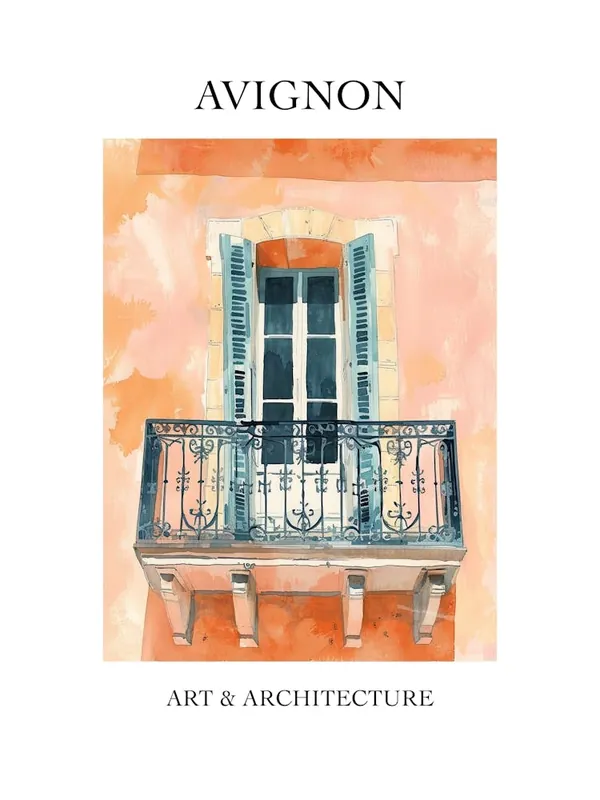 Avignon Travel And Architecture Poster 4 Buy Today