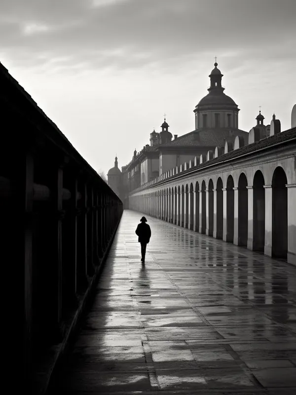 Wholesale Mantua, Italy,Black And White Analogue Photography4