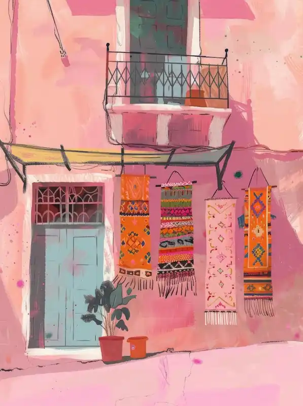 Super Sale Of A Pink House