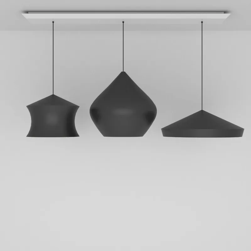 Beat Trio Linear Multi Light Pendant Weekend Sale