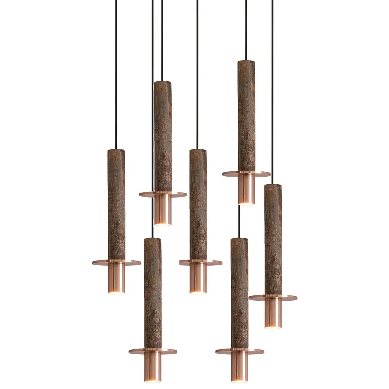 Price Drop Meta Round Seven Light Pendant