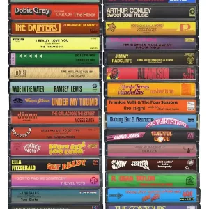 Affordable Northern Soul Music Poster - Vintage Cassette Print
