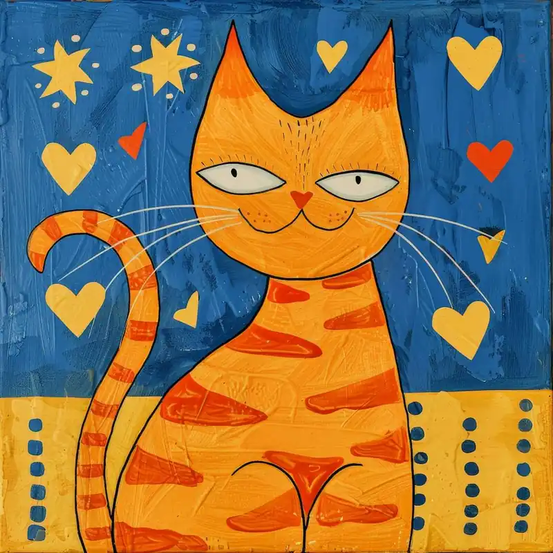 Orange Cat 7 In Demand