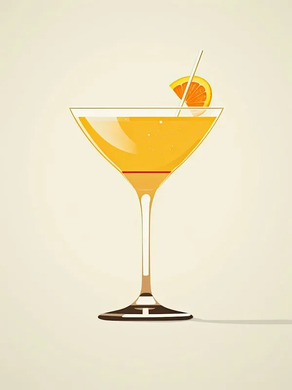 Mid Century Modern Sidecar Floral Infusion Cocktail 7 Worldwide Shipping