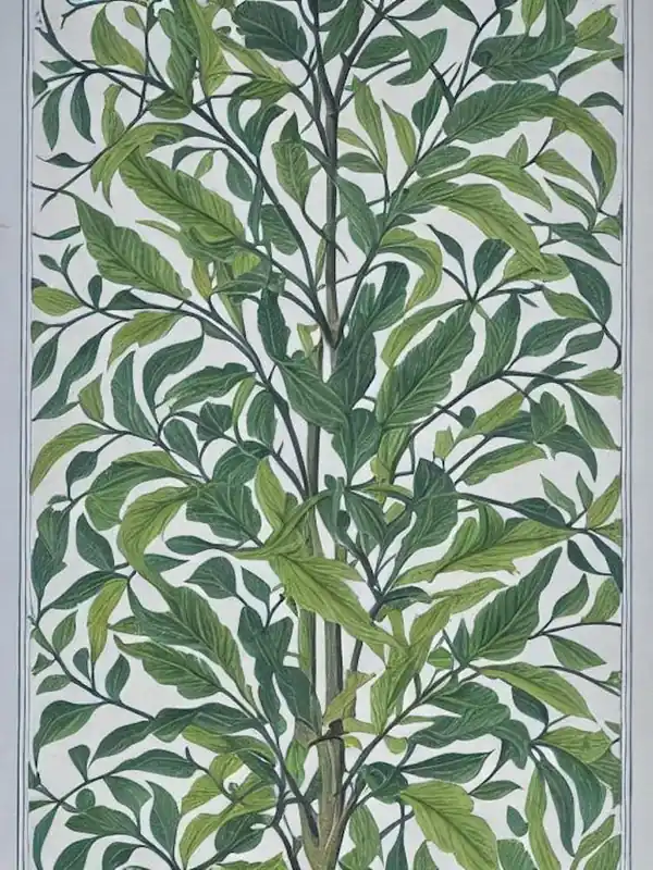 Express Delivery Black Gum 2 tree Vintage Botanical
