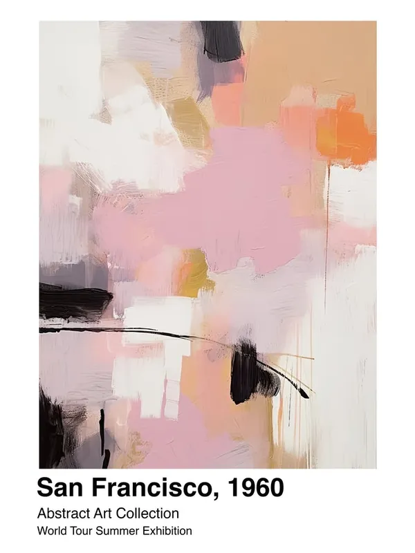 World Tour Exhibition, Abstract Art, San Francisco, 1960 6 Deal