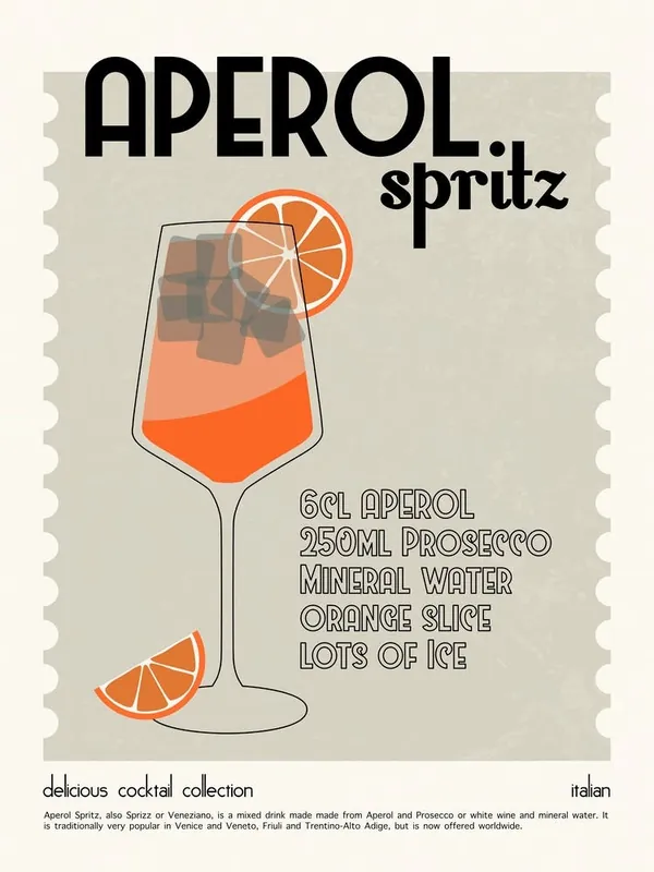 Cocktail Aperol Spritz Secure Checkout