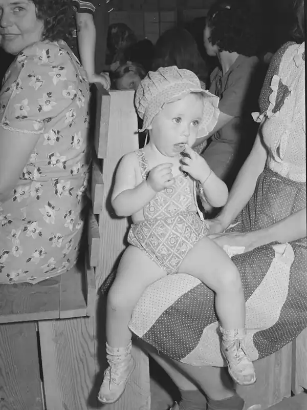 Sale Child Of Family Of Farm Laborers Living At The Fsa (Farm Security Administration) Labor Camp, Caldwell, Idaho By Russel