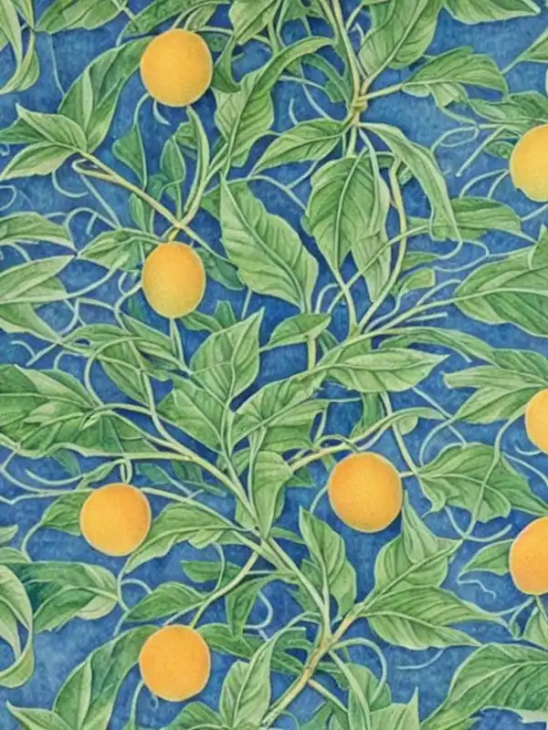 Last Chance Mango Vintage Botanical Fruit
