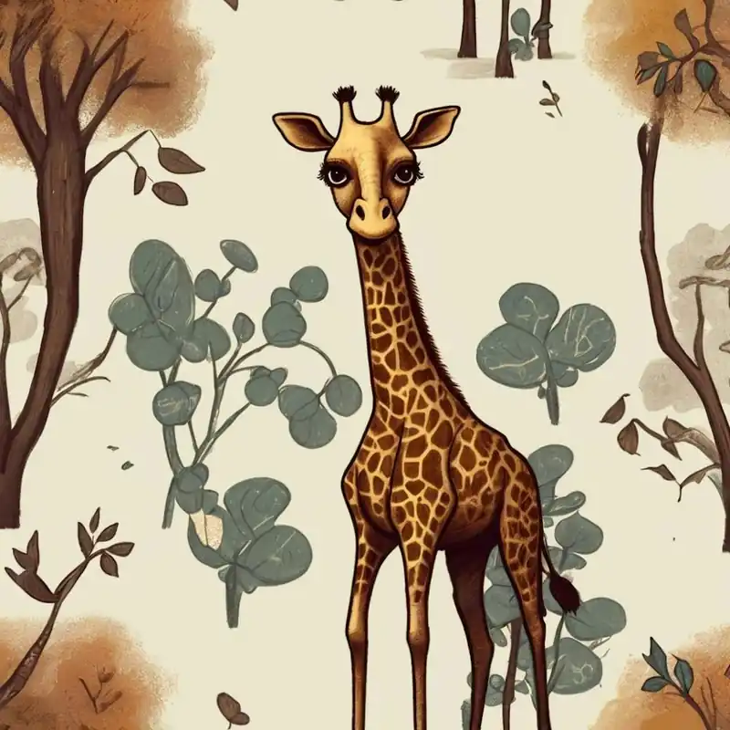 Default Default Retro Giraffe For Defferent Seasons Aestethic 1 (1) Premium