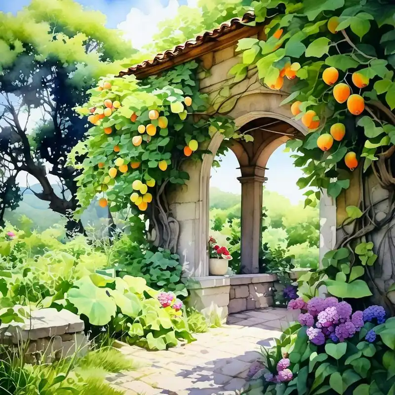 One Day Deal Discover The Beauty Of Nature In Our Garden Where Fruitful Trees Stand Tall Whispering Tales Of A (2) 1