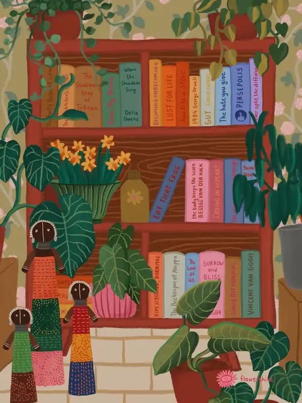 Books And Plants In Demand