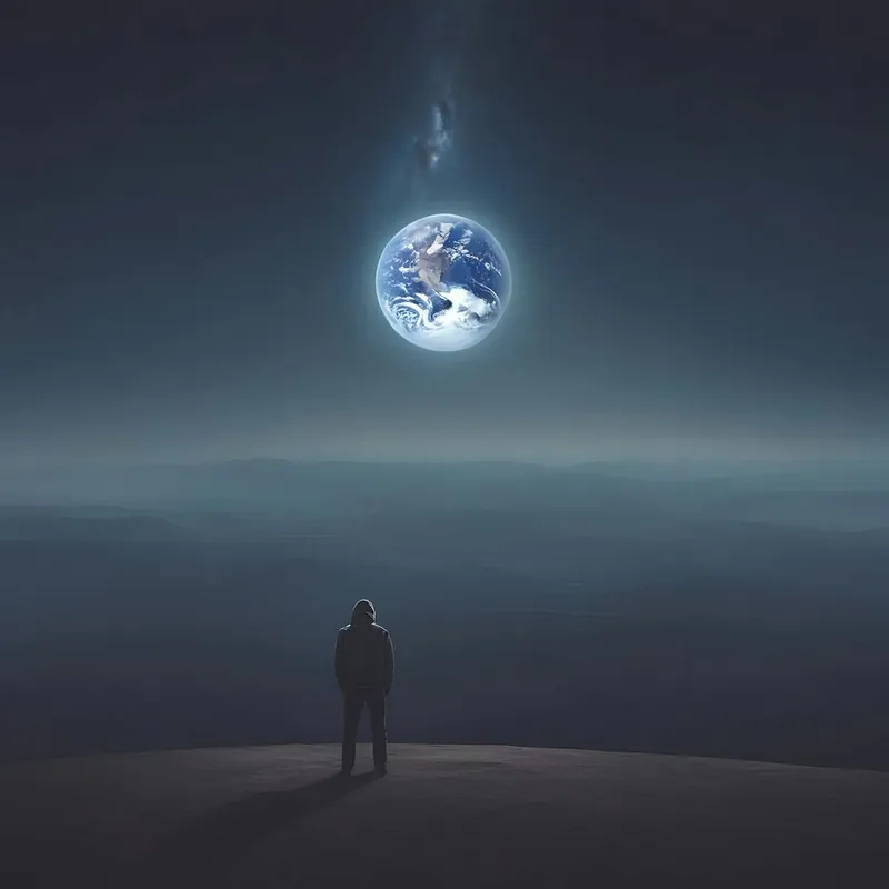 Final Sale God watching the earth fall