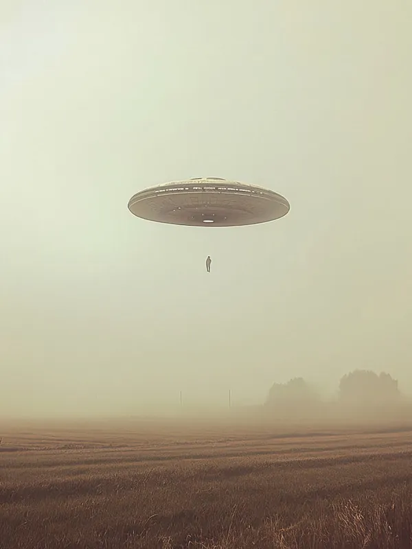 The Truth is Out There / The X-Files photo of UFO — sci-fi poster, movie art, I want to believe poster, space print 2 Last Chance