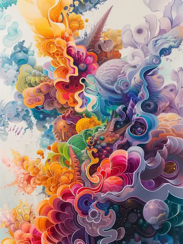Abstract Painting 142 Luxury